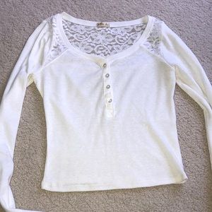 Long sleeve crop top!